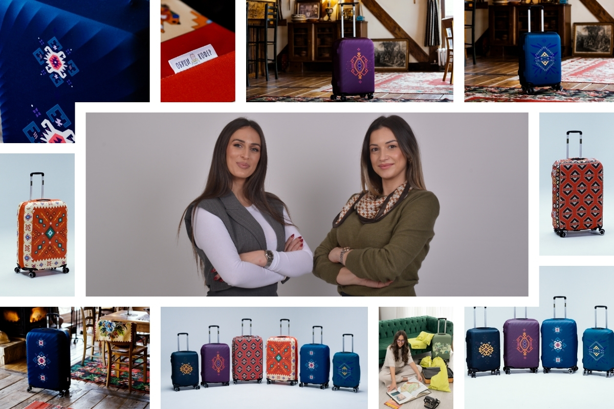 Obuci kofer navlake za kofer srpski brend koji su pokrenule Nataša Tomić i Marija Nikolić